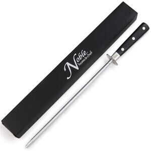 Professional Honing Steel 12”, Magnetized Knife Sharpener